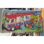 Evil Knievel Scramble van boxed some pieces missing