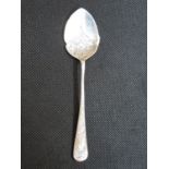 Silver Birmingham marmalade spoon