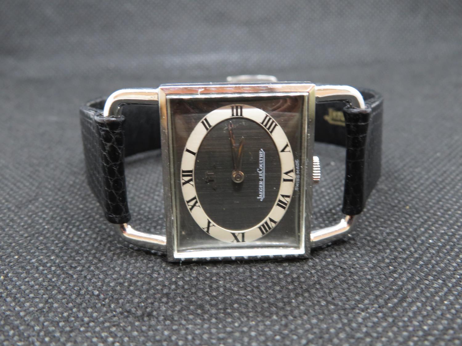 Jaeger le Coultre 1950 exceptional condition men's wristwatch