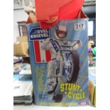 Evil Knievel Stunt Cycle boxed