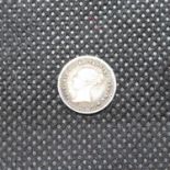 1860 Queen Victoria silver 1.5p coin