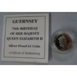 1 silver Guernsey £1 coin