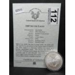 2009 American silver Eagle dollar Walking Liberty silver proof