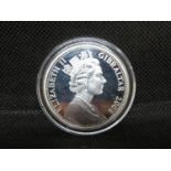 2008 Gibraltar Lest We Forget £5 coin silver proof