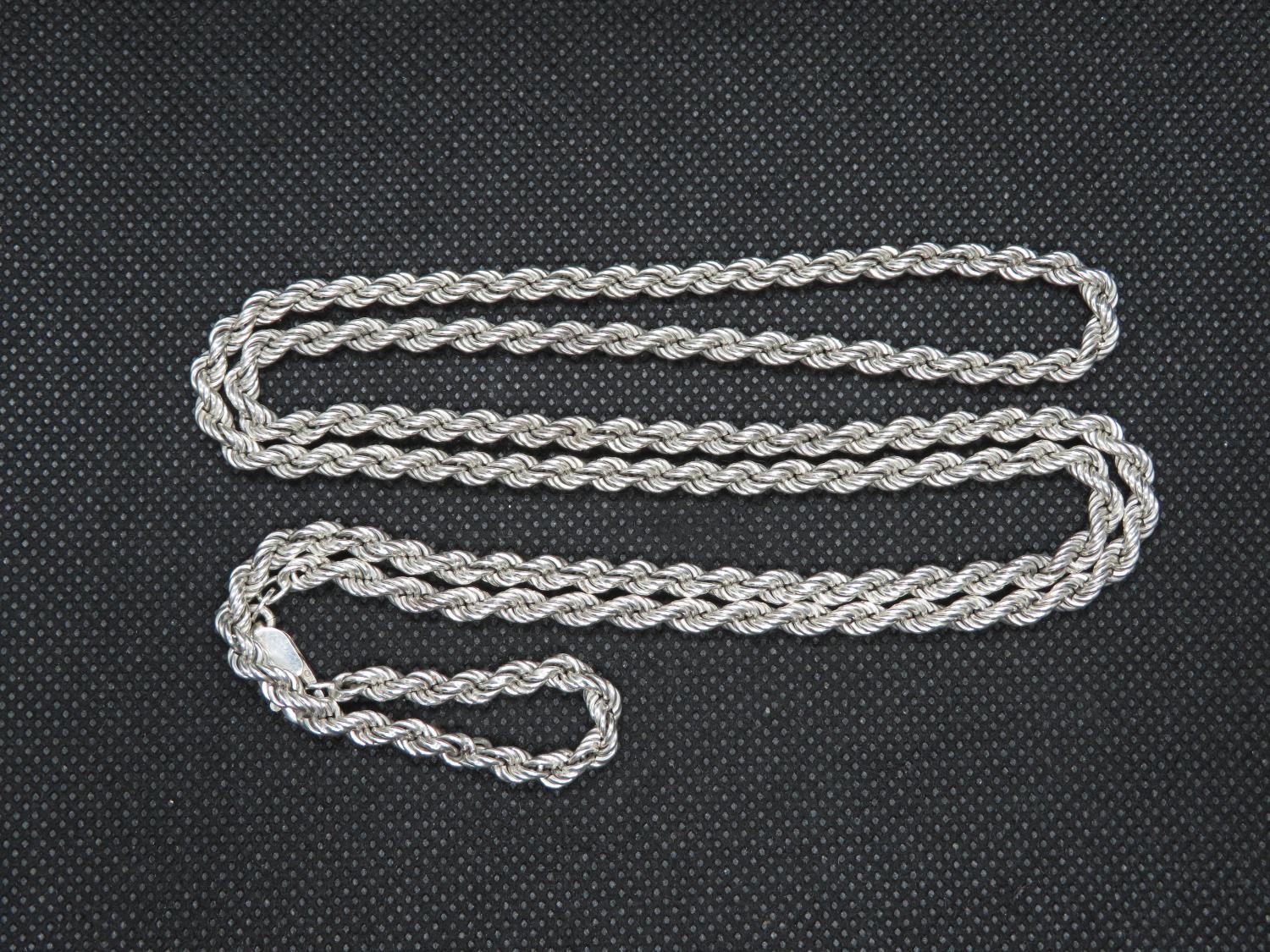 Italian rope chain 30" 44g