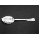 Silver preserve spoon Sheffield 1907 20g