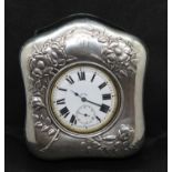 Silver cased Big Ben large pocket watch fully working
