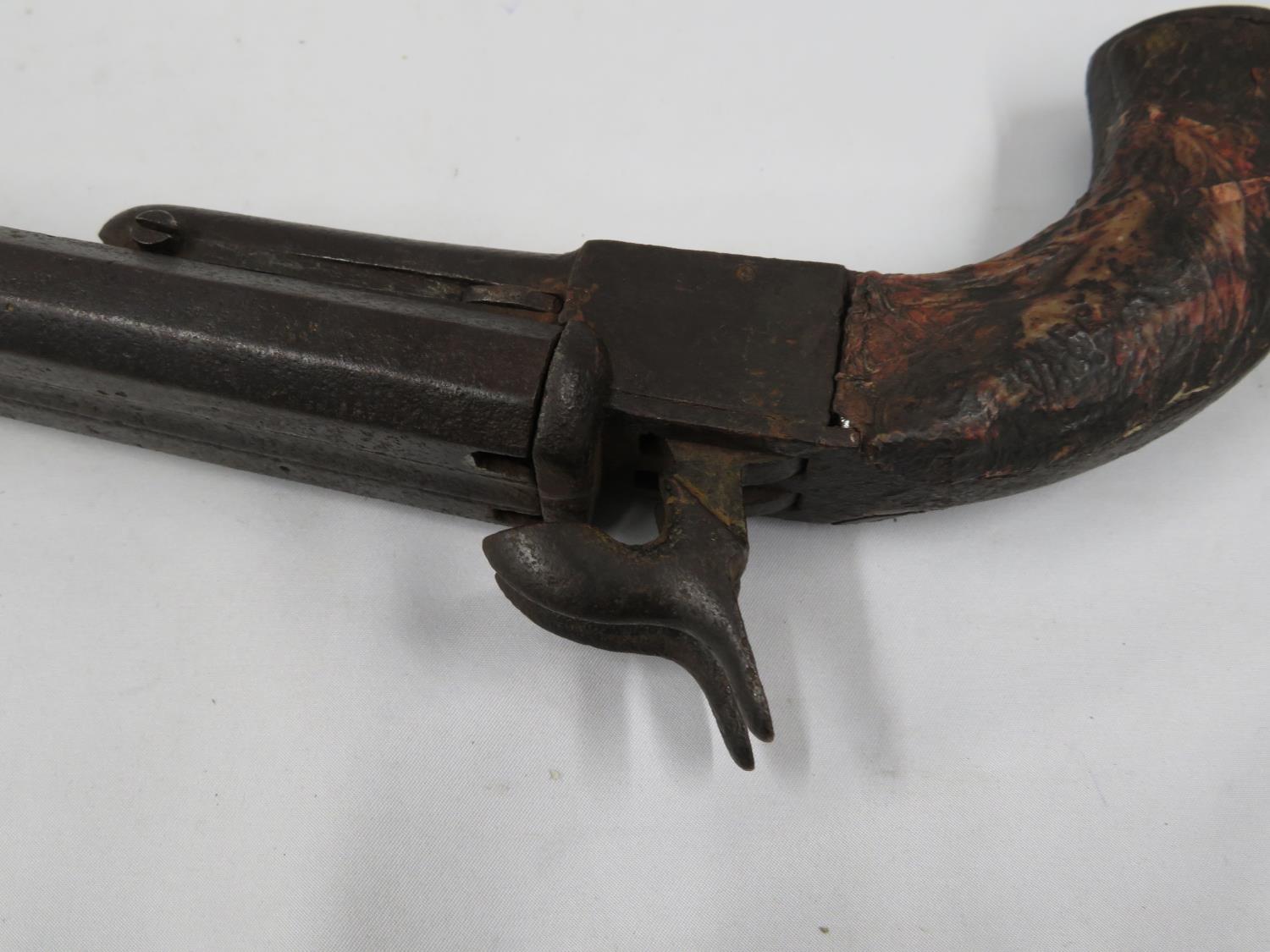 Early percussion pistol - Image 3 of 3