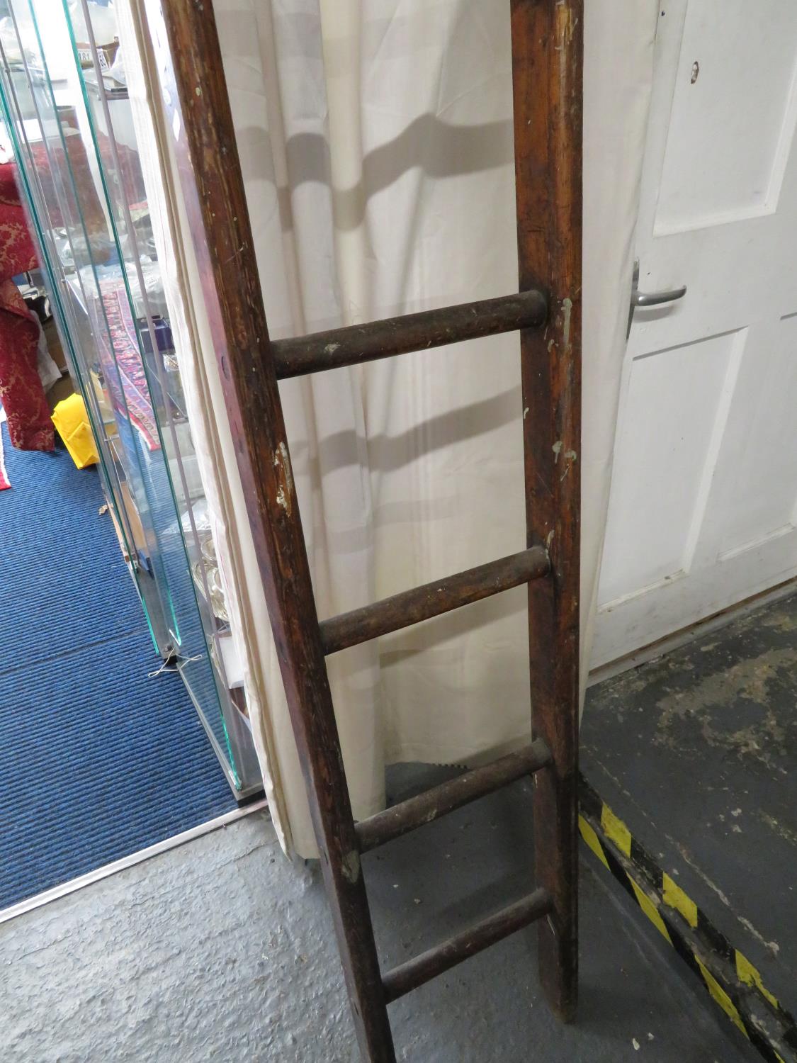 12' library ladder - Image 2 of 2