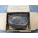 Boxed WWII gas mask