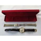 Omega men's Constellation Chronometer easy set watch with extra strap and box