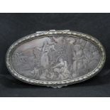 Continental silver with silver and copper etched lid - new interior