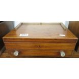 10" x 12" x 4" sewing box with drawers