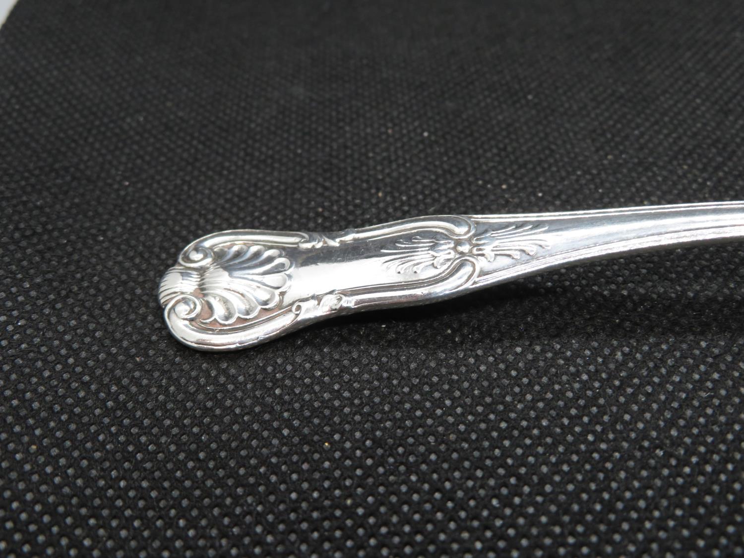 Silver spoon makers Richard Martin and Ebenezer Hall London 1878 - Image 2 of 3