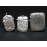 Silver vesta cases