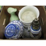 Collection of Carlton and blue and white ware