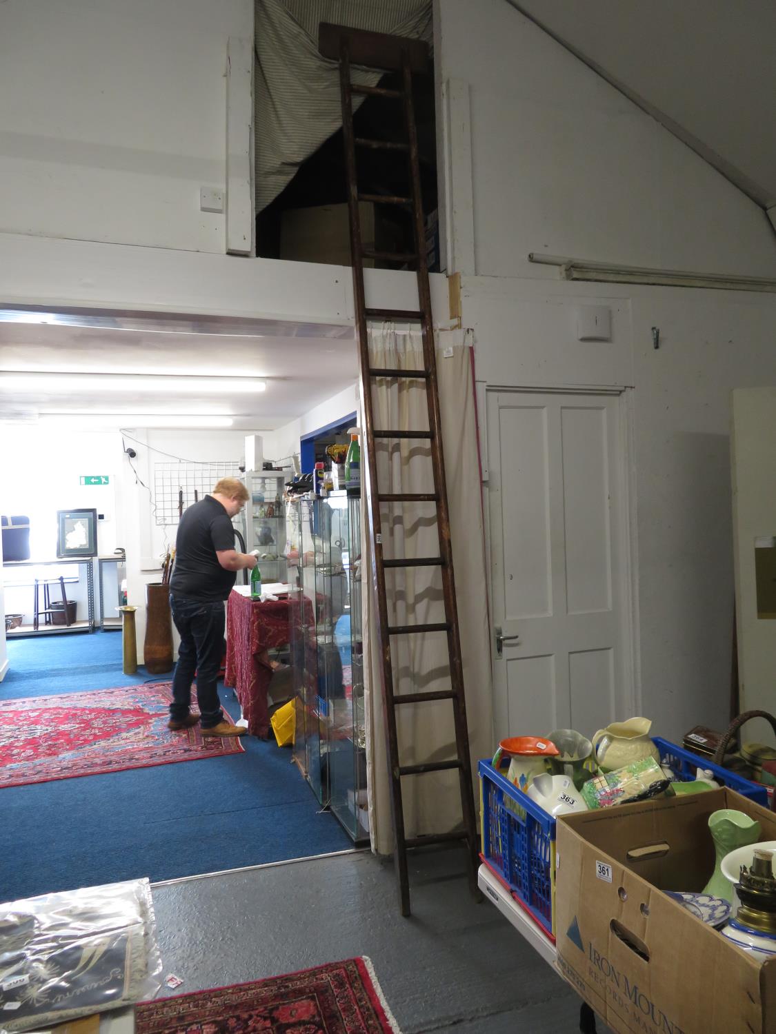 12' library ladder