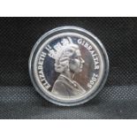 1x 1oz Trafalgar 2005 silver £5.00 coin