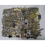 1.5 kilo of Military badges and medals, British Army
