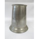 Pewter tankard signed from the Megaton Trials on Christmas Island 1956-57