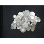 Bag of silver pre 1947 coins