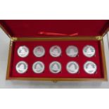 1oz 9999 silver coins boxed