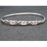 HM solid silver bangle 12.5g