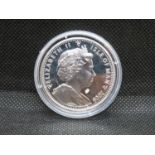 1x 1oz silver Isle of Man coins 2006 in capsule