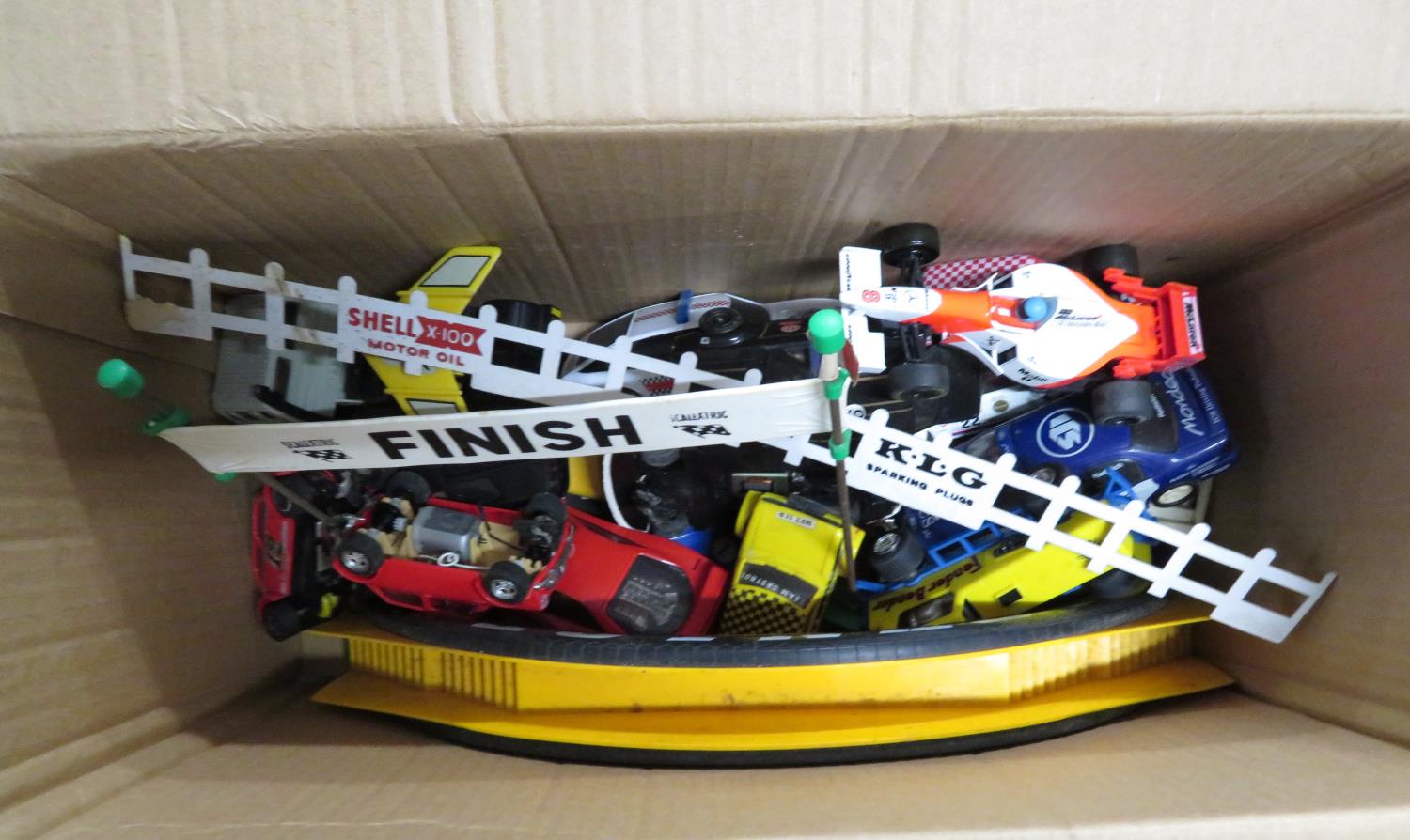 20x vintage Scalextric cars, including Mini etc, including accessories