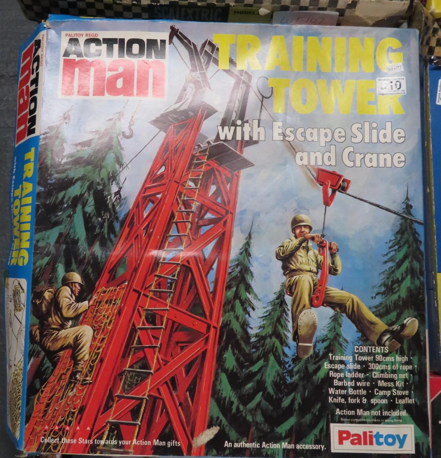 Palitoy Action Man Training Tower in box