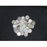 70g 50 pre 1947 threepence pieces