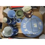 Lots of wedgewood Jasper ware