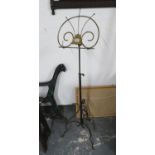 Victorian Tonks and Co music stand - fully adjustable