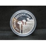 Silver 2006 £5 coin in capsule