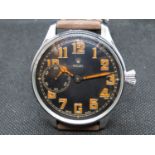 Rolex Military wristwatch - dial has been refurbished to military design - original movement of
