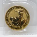 2017 mint condition 1oz gold Britannia coin