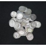68g silver threepence pre 1920 coins