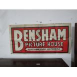 3' x 20" original Bensham Picture House poster