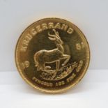 Very fine condition 1981 1oz full gold Kruggerand