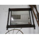 24" x 18" Arts and Crafts mirror