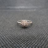 Silver ring size R