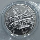 2011 Britannia 1oz 999 silver coin