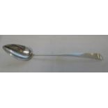 Scottish Provincial silver basting spoon by Alexander Campbell of Greenock C1790 Celtic Point design