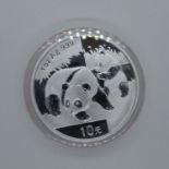 2008 Chinese 1oz 999 silver coin