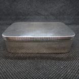 Silver box by Henry Pidduck London 1939 excellent condition 80g