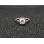 HM silver Pandora ring size O