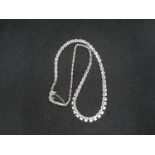 Silver HM necklace 16" 14g