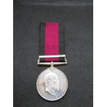 1906 silver medal for Natal TPR H.Morgan, KRANTZKOPFRES