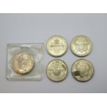 5x early £2.00 coins