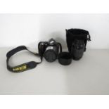 Nikon D40 Camera body with 2x lenses